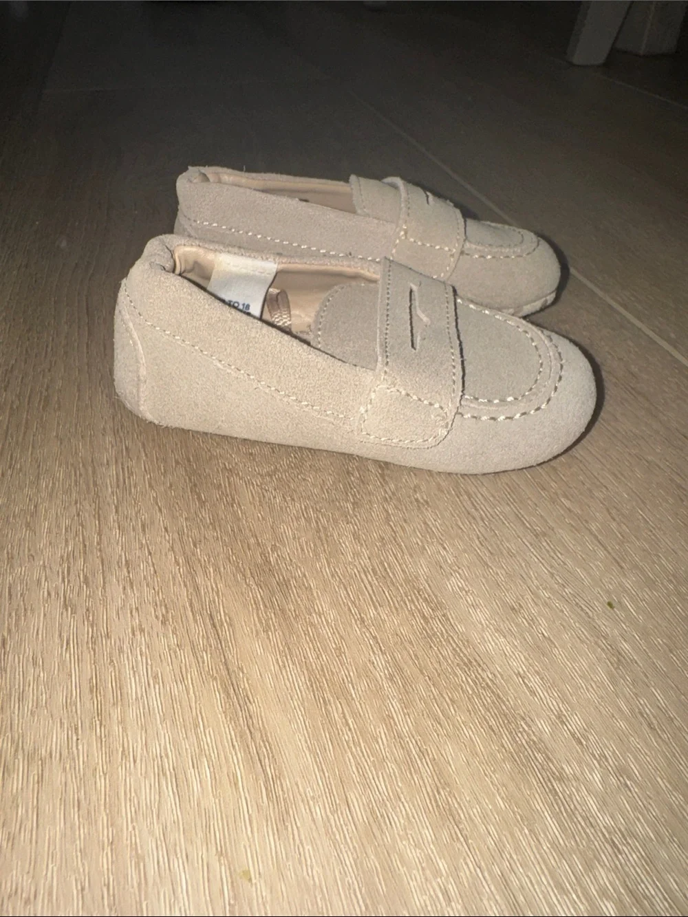 Janie and Jack Baby Suede Penny Loafer